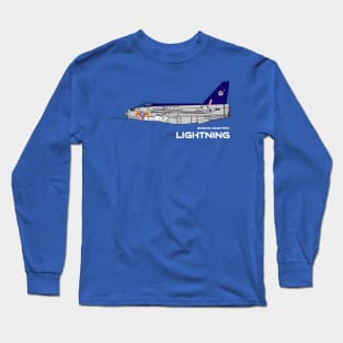 English Electric Lightning (92 Sqd RAF) Long Sleeve T-Shirt